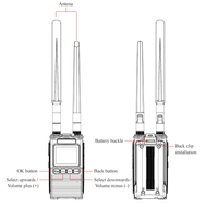 Detector de Señales RF de Banda Ancha Portátil H5X, Escáner de Espectro de 0-6GHz, Analizador de Señales Inalámbricas de Largo Alcance de 3-5km