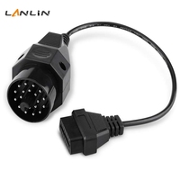 Câble de connexion moto OBD2 16 broches mâle vers 19 broches femelle pour moto