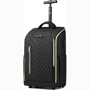 Free Sample Wheeled Sport <b>Duffle</b> <b>Bag</b> Luggage 100L Large Capacity Portable <b>Rolling</b> with Zipper Closure - Product Image 2