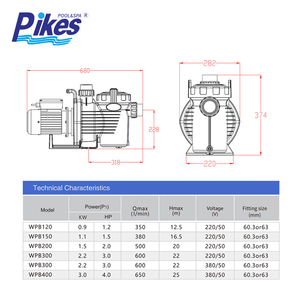 <span class=keywords><strong>Filtre</strong></span> à <span class=keywords><strong>sable</strong></span> et pompe pour <span class=keywords><strong>piscine</strong></span>, système de circulation d'eau électrique robuste pour les installations aquatiques commerciales - Product Image 2