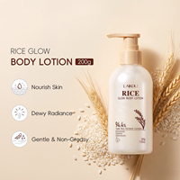 LAIKOU Lotion Corporelle Hydratante Longue Durée Nourrissante Peau Lisse et Éclatante Lotion Corporelle Rafraîchissante au Riz