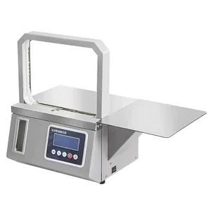Máquina de cintar filme plástico automática para mesa, máquina de fita de opp pequena 12 mm para embalagem, fabricação ISCAH