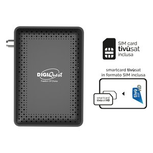 Decodificador TIVUSAT Microsat Retro Negro RICD1248 DVB-S2 - Product Image 3