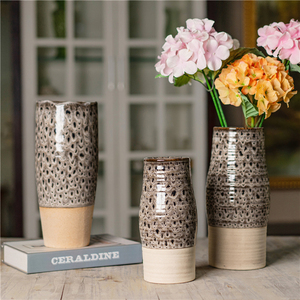 Vente en gros vase à ornement artisanal en porcelaine bourgeon trompette décoration de table pour bureau et maison grands vases à fleurs en céramique - Product Image 6