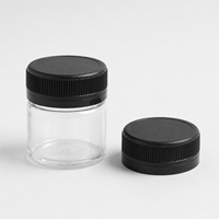 Bouchons à vis en PP noir de 38 mm, qualité alimentaire, à nervures, pour bouteilles de boissons et d'assaisonnements, vente en gros pour distributeurs en vrac