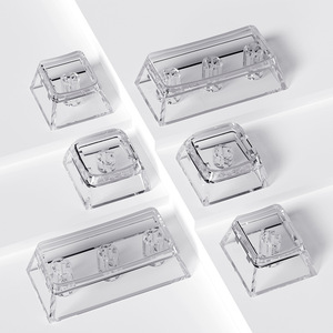 <span class=keywords><strong>Transparente</strong></span>/<span class=keywords><strong>transparente</strong></span> azul <span class=keywords><strong>cereza</strong></span>/perfil Xda Pc teclas en blanco tapas <span class=keywords><strong>MX</strong></span> Cross 1u 2u teclas transparentes para teclado mecánico - Product Image 3