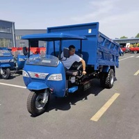 Triciclo Motorizado Diésel de 3 Ruedas, Capacidad de Carga de 4-5 Toneladas, Triciclo de Carga, Motocarro Agrícola, Triciclo de Carga en Venta