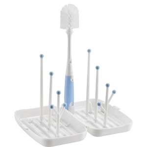 Juego de Cepillos de Limpieza <span class=keywords><strong>para</strong></span> Biberones con Escurridor, Cabezales de Cepillo Desmontables, Kit de Limpieza <span class=keywords><strong>para</strong></span> Biberones de Bebé (Muestra Gratis) - Product Image 6