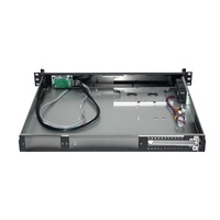 Casing Server ATX Kedalaman Pendek 390mm 1U Rackmount untuk Solusi PC Industri