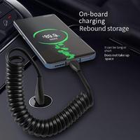 Câbles de données multi-cuivre pur 3A à charge rapide, électronique de haute qualité, câble de chargeur de téléphone professionnel de qualité supérieure