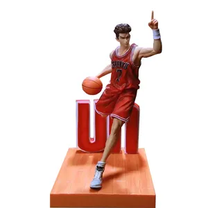 OEM Customized PVC Resin toys HIGH Quality Action & toy point guard dribbling posture Miyagi Liangtian anime figures SLAM DUNK