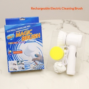 Cedar space Cross-border Magicbrush Brosse de nettoyage électrique automatique multifonction pour cuisine, salle de bain et polisseur de <span class=keywords><strong>chaussures</strong></span> - Product Image 4