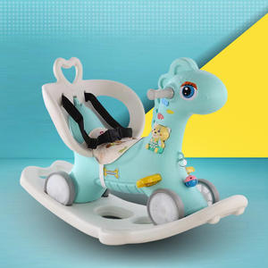 Cheval à <span class=keywords><strong>bascule</strong></span> de haute qualité pas cher en gros d'usine pour enfants/petits animaux jouets en plastique colorés cheval à <span class=keywords><strong>bascule</strong></span> jouets pour enfants - Product Image 4