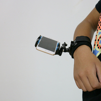 Support de téléphone portable rotatif à 360° pour poignet, bracelet de sport, vente en gros d'usine