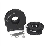 Kit d'accélérateur rapide pour moto, accélérateur à rotation rapide avec câbles et poignées, compatible avec Kawasaki Ninja 400 Ninja 500