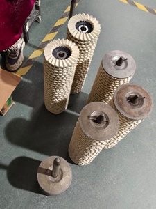 Disques à lamelles en feutre de laine premium, abrasifs, avec support en fibre de verre, pour polissage du métal et du verre, pour meuleuse d'angle - Product Image 6
