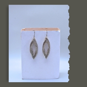 Namayo Women's Artisan Hand Beaded <b>Drop</b> <b>Earrings</b> 24k <b>Gold</b> Plated 304 Stainless Steel Ethnic Durable Lightweight Daily Gift - Product Image 1