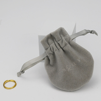 Sac à cordon de taille personnalisée pour bijoux, élégant, doux, réutilisable, écologique, de haute qualité, portable, pour un usage quotidien