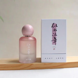 ขวดน้ำหอมเปล่าสำหรับผู้หญิงบรรจุภัณฑ์น้ำหอมสีชมพูฝ้าสำหรับผู้หญิงขนาด30มล. 50มล. 100มล. หรูหราโลโก้ออกแบบได้ตามต้องการ - Product Image 6