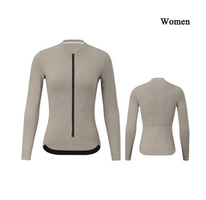 Batch Custom Made UV Resistant Long Sleeve Full Zip Cycling Top for Mountain & <b>Road</b> Bicycle Riding Sports Training - Product Image 5