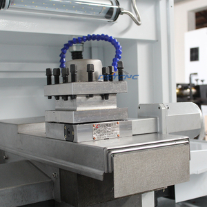 CK0640 Machine de tour CNC à lit plat alésage automatique filetage forage barre de taraudage chargeur unique léger Mitsubishi - Product Image 4