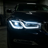 Phares LED automobiles, édition noire laser, adaptés aux phares BMW Série 5 G38 2021-2023 OE 63119479275 63119479276