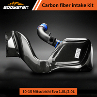 Système d'admission d'air froid réutilisable lavable à haut débit modifié EDDY pour Mitsubishi Evo Lancer EX 1.8L/2.0L