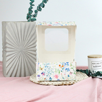 Billige benutzer definierte Logo-Druck einzigartige farbige Keks Geschenk box Verpackung