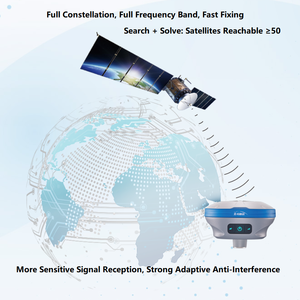 جهاز استقبال GPS RTK <span class=keywords><strong>GNSS</strong></span> للمسح الأرضي برمز دائم، أداء خالٍ من الأعطال، تصنيف IP68، درجة حرارة التشغيل من -45 إلى 75 درجة مئوية، يشمل وحدة الرصد - Product Image 6