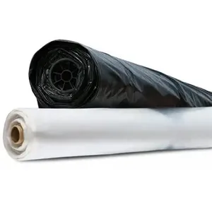 Transparent plastic film construction film 6 mil on a roll construction polythene sheet roll manufacturer