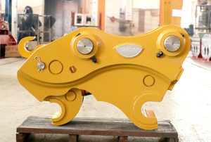 Enganche Rápido Mecánico Amarillo con Rodamiento para Excavadoras de 1.5-4 Toneladas, Construcción de Acero, 1 Año de Garantía - Product Image 4