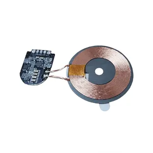 Rx TX Qi cuộn dây 10W 15W 9V 2A USB Loại C cuộn cảm sạc không dây mô-đun pcba - Product Image 1