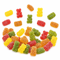 Fabricant OEM de bonbons gélifiés aux fruits acidulés Halal en vrac, confiserie personnalisée en gros