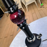 Cachimba Original de la Marca Alemana Moze Sphere 2, Juego de Cachimba de Acero Inoxidable 304 para Fiestas, Cafés, Clubes, Bares, Salones de Cachimba, Tiendas de Shisha