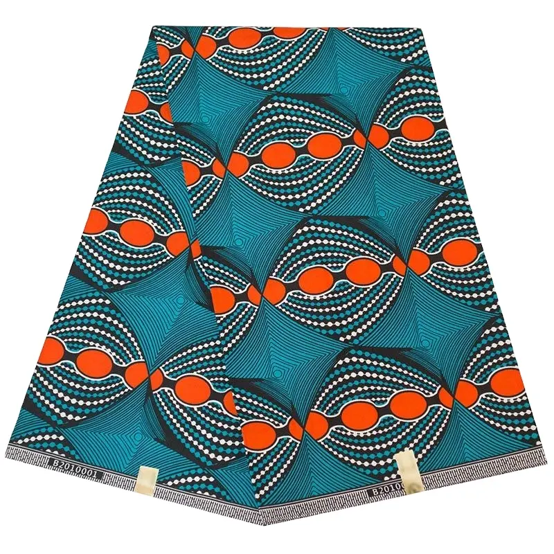 100% poliestere Ankara tessuto Pagne Hollandais africano per abito da cucito abbigliamento africano per abbigliamento donna Loincloth