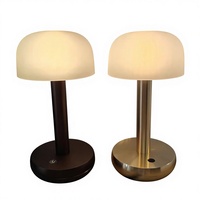 Nouvelle lampe de table sans fil de style nordique quantique 2026 avec chargeur sans fil et abat-jour transparent