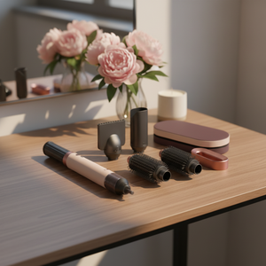 क्रॉस-बॉर्डर हॉट-सेलिंग एक ही शैली Hs09 टूर्मैलीन नेमिक आयन एयर कर्लिंग आयरन मल्टी-फंक्शन होम उपयोग स्मार्ट बाल - Product Image 2