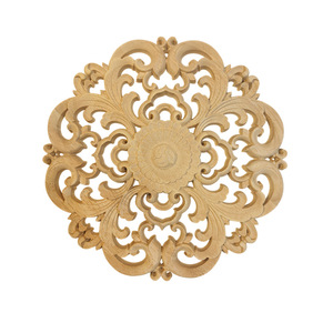 <span class=keywords><strong>Applique</strong></span> in <span class=keywords><strong>Legno</strong></span> Intagliato, Decorazioni per Mobili, Intarsi per Armadi, Porte, Pareti, Comò e Artigianato - Product Image 2