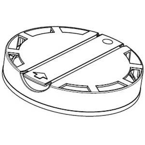 Tappo di sicurezza in plastica bianca per fusto - Product Image 4