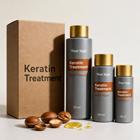Traitement capillaire intensif à la kératine certifié GMP, formule riche hebdomadaire de qualité salon, soin quotidien rafraîchissant pour la réparation des liaisons capillaires