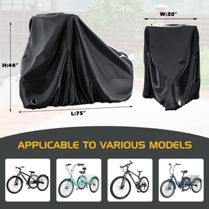 Funda para Bicicleta Plegable Impermeable y Resistente al Polvo, de Poliéster, con Protección Contra la Lluvia para Bicicletas de Carretera y Montaña, Gran Venta - Product Image 2