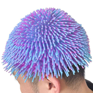 TPR Hair Style Parent Child Interaction Toy Colorful TPR <b>Hedgehog</b> Headband for Party Holiday Toys - Product Image 5