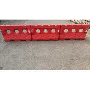 Prodotti di buona vendita barriera di acqua 1.2 metri di traffico Guardrail di sicurezza stradale in plastica barriere di traffico riempite d'acqua - Product Image 3