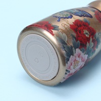 Tumbler Termos 500ml Mug Kopi Stainless Steel Cangkir Saku Portabel dengan Pegangan