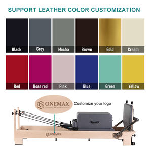 Las mejores máquinas de reformador de Pilates ONEMAX para <span class=keywords><strong>comprar</strong></span> para uso doméstico Equipo de entrenamiento de Pilates fortalece la movilidad central - Product Image 4