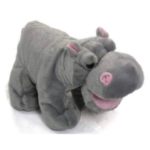 Peluche <span class=keywords><strong>Ippopotamo</strong></span> Natalizio da 12 Pollici con Cappello da Babbo Natale e Maglietta con Logo Stampato, <span class=keywords><strong>Ippopotamo</strong></span> Imbottito per Natale - Product Image 5
