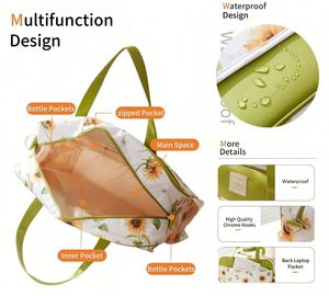 Bolsas Multifuncionales para Cambiar Pañales, Impermeables, Fáciles de Llevar, con Cambiador - Product Image 5