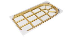 <span class=keywords><strong>Espejo</strong></span> de pared para <span class=keywords><strong>Ventana</strong></span> arqueada, decoración de pared para Hotel y hogar, gran Color <span class=keywords><strong>dorado</strong></span> para colgar en el suelo - Product Image 3