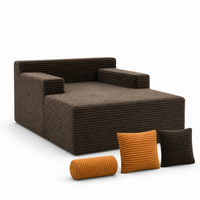 Knochenloses Sofa, komprimiertes Schlafsofa, Cord-Sofa, großes Sofa, Hotel-Vakuum-Kompressions-Schaumstoff-Couch-Set – Hersteller