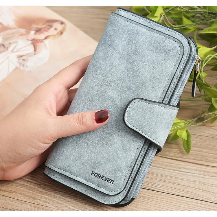 Promotional gifts lightweight eco friendly long wallet women